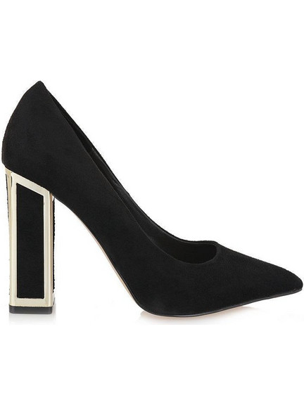 LC ROSANA-909 BLACK SUEDE