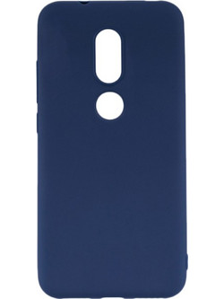 Senso Soft Touch Back Cover Black (Nokia 6.1 Plus)