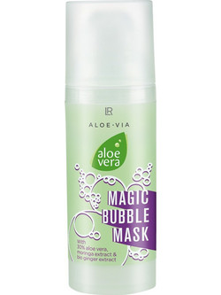 LR Aloe Vera Magic Bubble Mask Κρεμώδης Μάσκα Προσώπου για Ενυδάτωση με Αλόη 50ml
