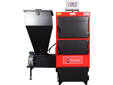 Werstahl Hercules HK80 Λέβητας Pellet Βιομάζας με Καυστήρα 80000kcal/h