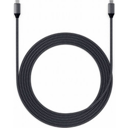 Satechi Καλώδιο USB-C to USB-C 100W Space Gray
