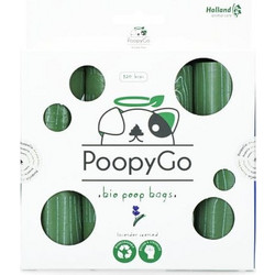 Holland PoopyGo Bio Βιοδιασπώμενες Σακούλες Για Τα Κατοικίδια Με Άρωμα Λεβάντα, 120 τεμάχια
