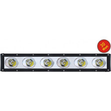 Μπάρα Φωτισμού 30Watt με 6 LED, 10-30 Volt DC, Ψυχρό Λευκό - VOL-B5030 OEM