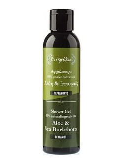 Evergetikon Bergamot, Aloe Vera & Sea Buckthron Αφρόλουτρο σε Gel 150ml