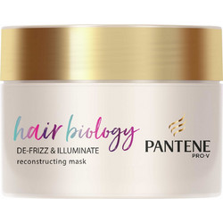 Pantene Pro V Deffrizz & Illuminate Reconstructing Μάσκα Μαλλιών για Επανόρθωση & Φριζάρισμα για Βαμμένα & Ταλαιπωρημένα Μαλλιά 160ml