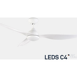 Forlight C4 Nepal 30-7644-CF-F9 Ανεμιστήρας Οροφής 132cm 33W με Φως & Τηλεχειριστήριο Λευκός