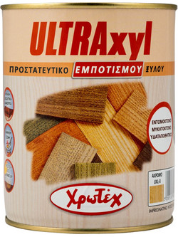 Χρωτέχ Ultraxyl Συντηρητικό Εμποτισμού Ξύλου Διαλύτου Ματ Τικ 0.75lt
