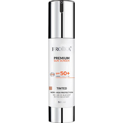 Froika Premium Sunscreen Αντηλιακή Κρέμα Προσώπου με Χρώμα SPF50+ 50ml