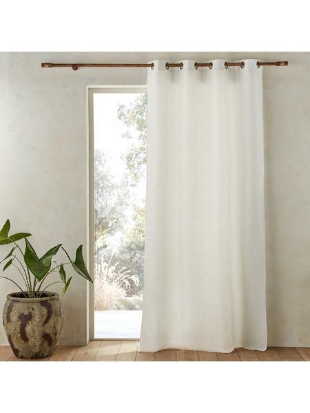 Λινό ριντό με βαμβακερή επένδυση 140x180 cm