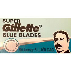 Gillette Super Blue Ανταλλακτικές Λεπίδες 5τμχ