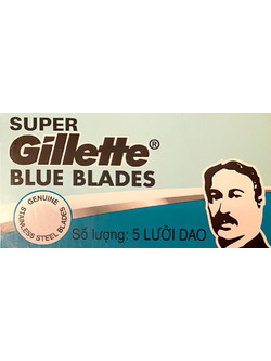 Gillette Super Blue Ανταλλακτικές Λεπίδες 5τμχ