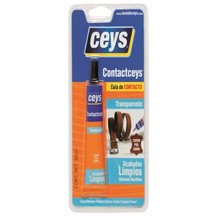 Βενζινόκολλα διάφανη υψηλής απόδοσης Contact 30ml Ceys