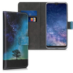 KWmobile Θήκη - Πορτοφόλι Samsung Galaxy A10e - Cosmic Nature / Blue / Grey / Black (51659.03)