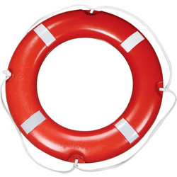 LALIZAS Κυκλικό Σωσίβιο SOLAS/MED, με Ανακλαστική Ταινία, O72cm,2,5kg (70090)