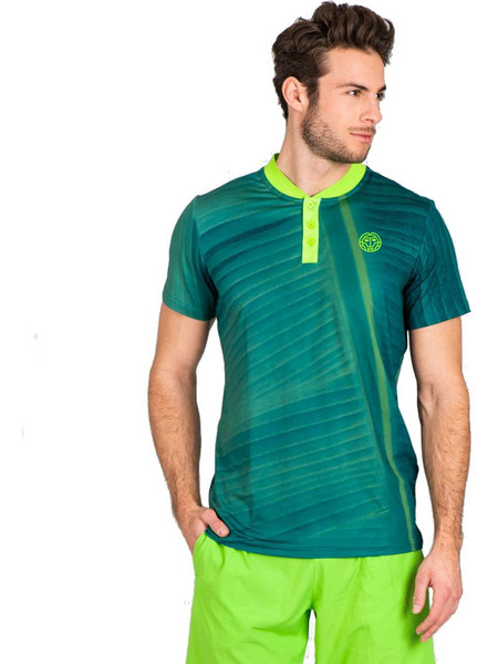 Ανδρικό Μπλουζάκι Polo Bidi Badu Kesar Tech Dark Green / Dark Blue