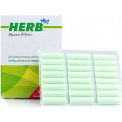 VICAN Herb Spare Filter Ανταλλακτικά Φίλτρα Τσιγάρου, 24 τεμάχια