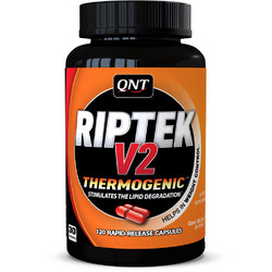 QNT Riptek V2 Thermogenic Θερμογεννετικός Λιποδιαλύτης 120 Κάψουλες