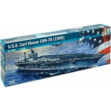 Italeri U.S.S. Carl Vinson CVN-70 Συναρμολογούμενο Πλαστικό Μοντέλο Καραβιού 1:720