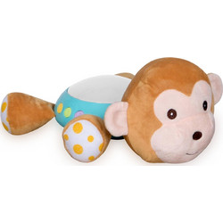 Lorelli Monkey Φωτάκι Νυκτός με Νανουρίσματα & Ήχους της Φύσης