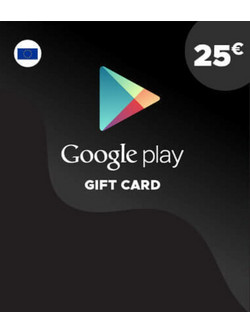 Google Play Gift Card 25€
