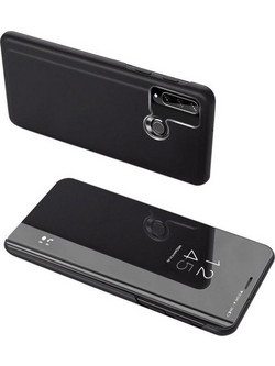 Powertech Clear View Book Black (Huawei Y6p)