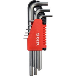 Κλειδιά allen set 2 -10 YATO YT-0502 (9 τεμ.)