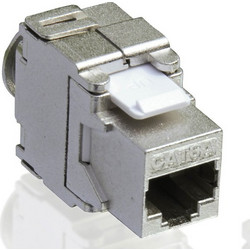 Value Keystone Cat6a STP Toolless Ασημί 26.99.0366-40