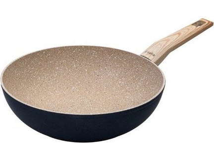 CoK Spain Deluxe Τηγάνι Αλουμινίου Αντικολλητικό Επίστρωση Πέτρας 28cm