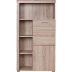 Ραφιέρα Damis 90.5x35x164εκ Σονόμα