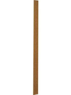 Φύλλο πόρτας φυσαρμόνικα PVC 12.4x210cm Βελανιδιά