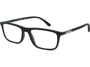Emporio Armani EA4160 50421W Ανδρικός Σκελετός Γυαλιών Οράσεως Κοκάλινος Μαύρος