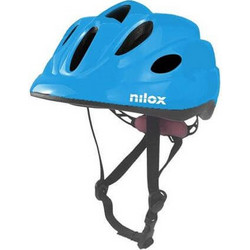 Παιδικό προστατευτικό κράνος Nilox (NXHELMETKIDBLUE) με LED Light - Μπλε - One Size NXHELMETKIDBLUE