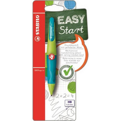Μηχανικό Μολύβι Stabilo Για Δεξιόχειρες EasyErgo 1,4mm Green/Aquamarine B-46902