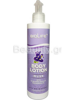 Biolife White Musk Ενυδατική Lotion Σώματος 250ml