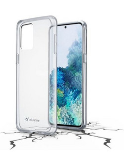 Cellular Line Hard Case Silicone Duo Transparent για Samsung Galaxt A21 Θήκη Κινητού