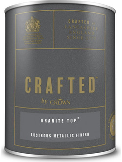 Crown Crafted by Crown Μεταλλικό Χρώμα Granite Top Ματ 1.25lt