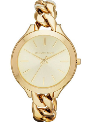 Michael Kors Γυναικείο Ρολόι με Χρυσό Μεταλλικό Μπρασελέ MK3222