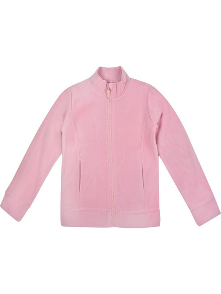 Losan Παιδική Ζακέτα Fleece με Φερμουάρ Ροζ X26-0027AD