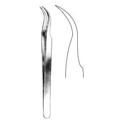 Λαβίδα οφθαλμολογική κυρτή Hilbro 12cm
