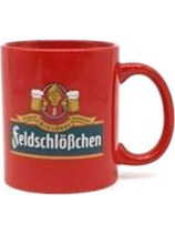 Κεραμική Κούπα Κόκκινη Feldschlosschen -250ml
