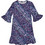 Only Παιδικό Φόρεμα Floral Navy Μπλε 15251708