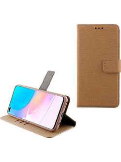 Volte-Tel Allure Huawei Nova 8i 6.67" Θήκη Magnet Book Stand Clip Gold