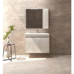 Zebis Eco 100 Σετ Έπιπλο Μπάνιου 4010