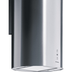 Pyramis Elegant Cilindrico Απορροφητήρας Νησίδα-Οροφής 40cm Inox