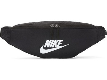 Nike Sportswear Heritage Τσαντάκι Μέσης Αδιάβροχο Μαύρο BA5750-010