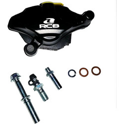 Δαγκάνα μονοπίστονη 32mm Piston πισω S2 Honda GTR 150 RCB RACING BOY μαύρη