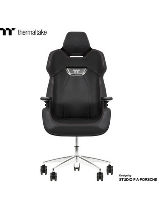 Thermaltake Καρέκλα Gaming Δερματίνης με Ρυθμιζόμενα Μπράτσα Μαύρη Τιρκουάζ GGC-ARG-BBLFDL-01