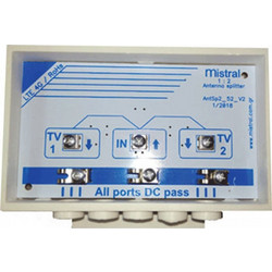 MISTRAL AntSpl2 Διακλαδωτήρας 2 παροχών 00604