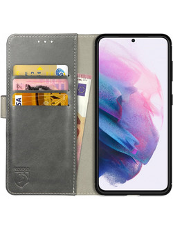 Rosso Element Wallet Θήκη Grey (Samsung Galaxy S21 Plus 5G)