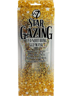 W7 Star Gazing Soothing Gold Gel Sheet Μάσκα Ματιών με Οξυγόνο 1τμχ